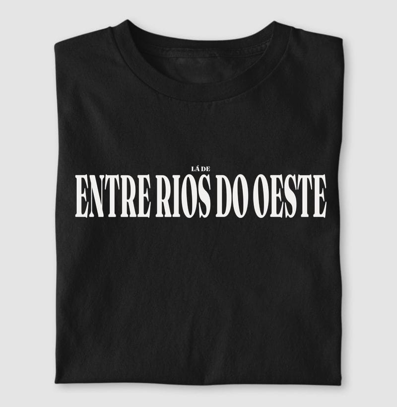 Camiseta Tipografia de Entre Rios do Oeste