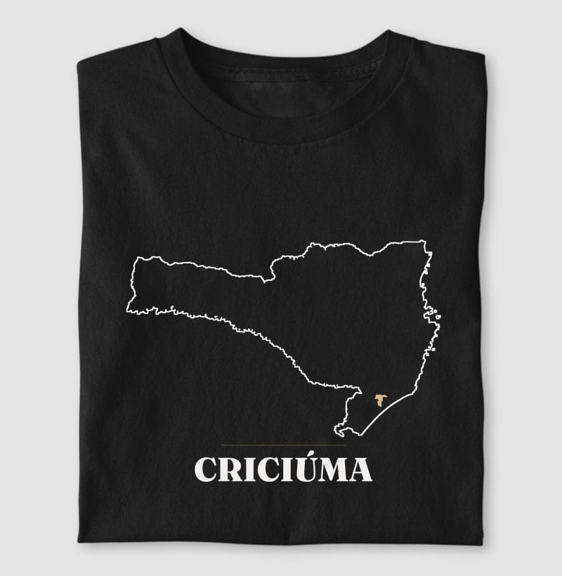 Camiseta Traço de Criciúma