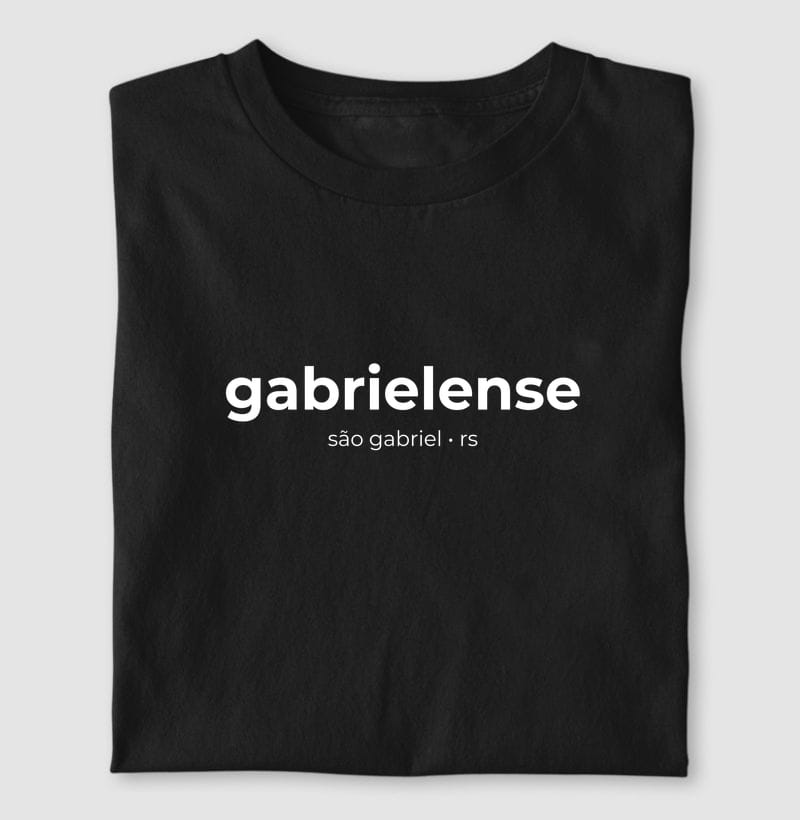 Camiseta Gentílico de São Gabriel