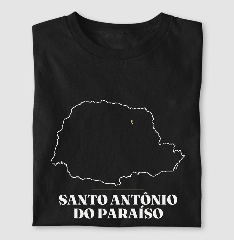 Camiseta Traço de Santo Antônio do Paraíso