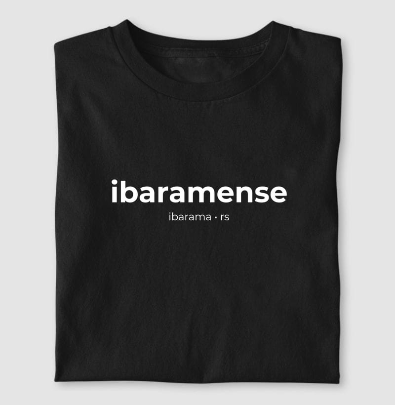 Camiseta Gentílico de Ibarama