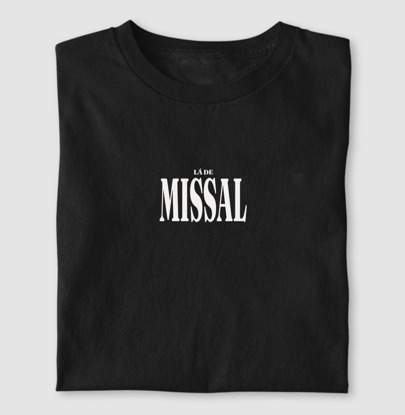 Camiseta Tipografia de Missal