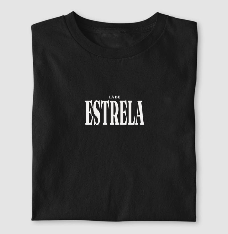 Camiseta Tipografia de Estrela