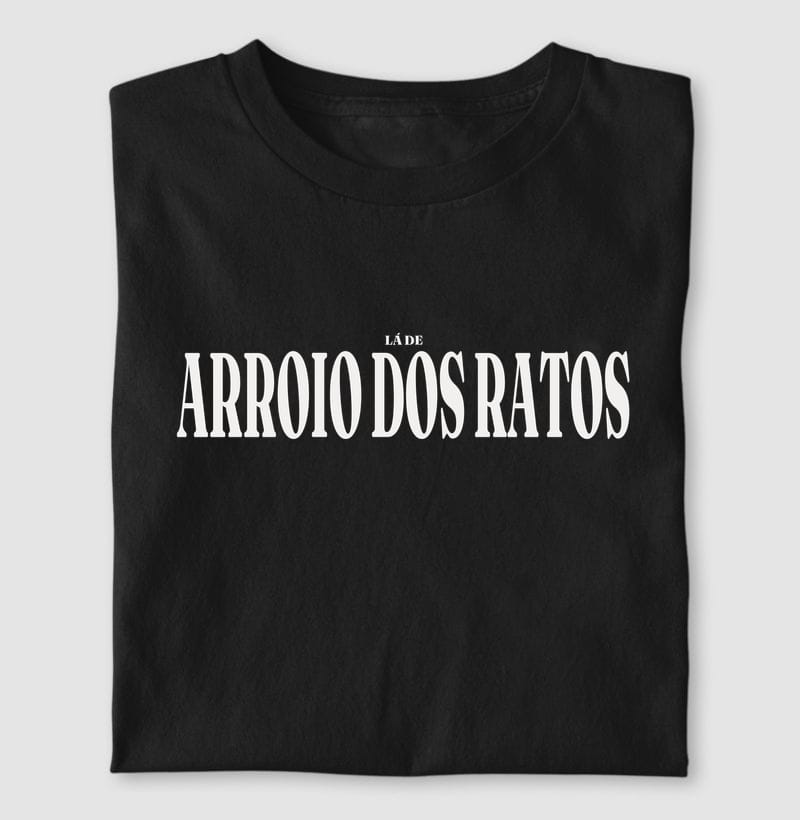 Camiseta Tipografia de Arroio dos Ratos