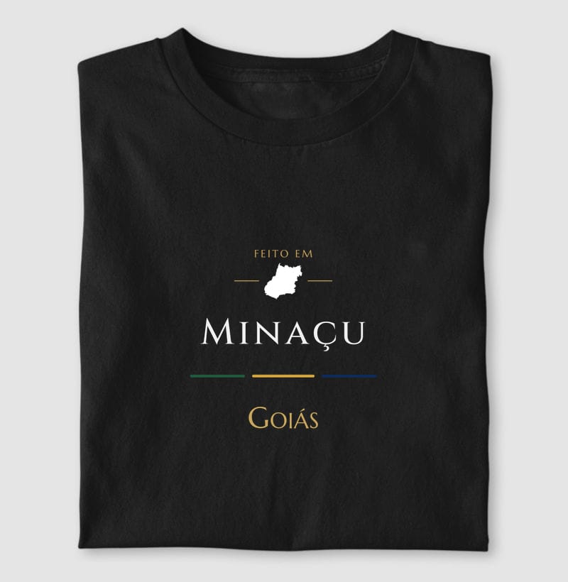 Feito em, Minaçu · GO