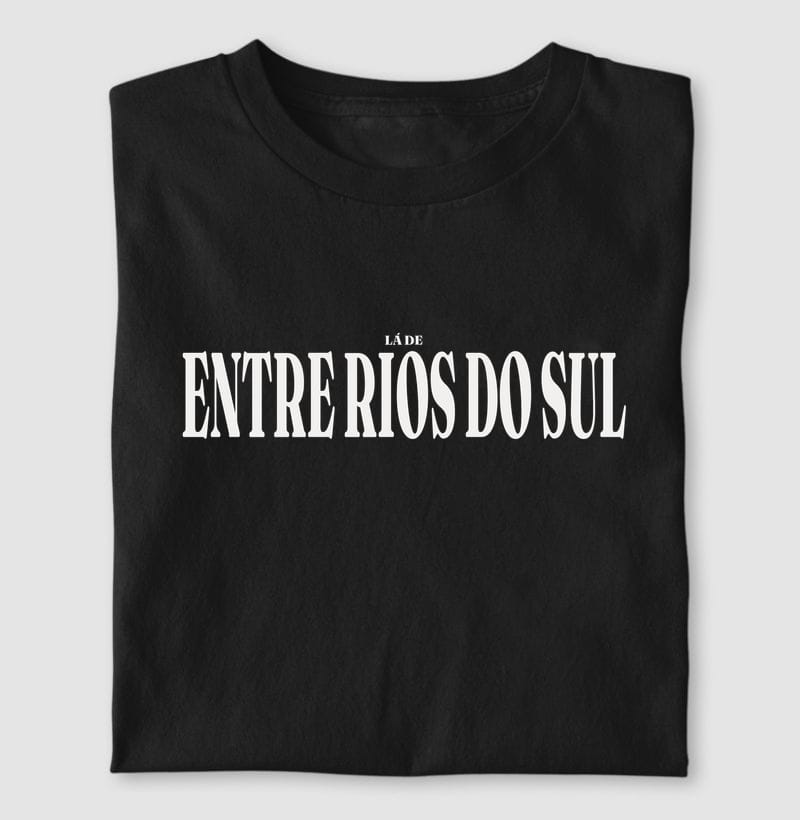 Camiseta Tipografia de Entre Rios do Sul