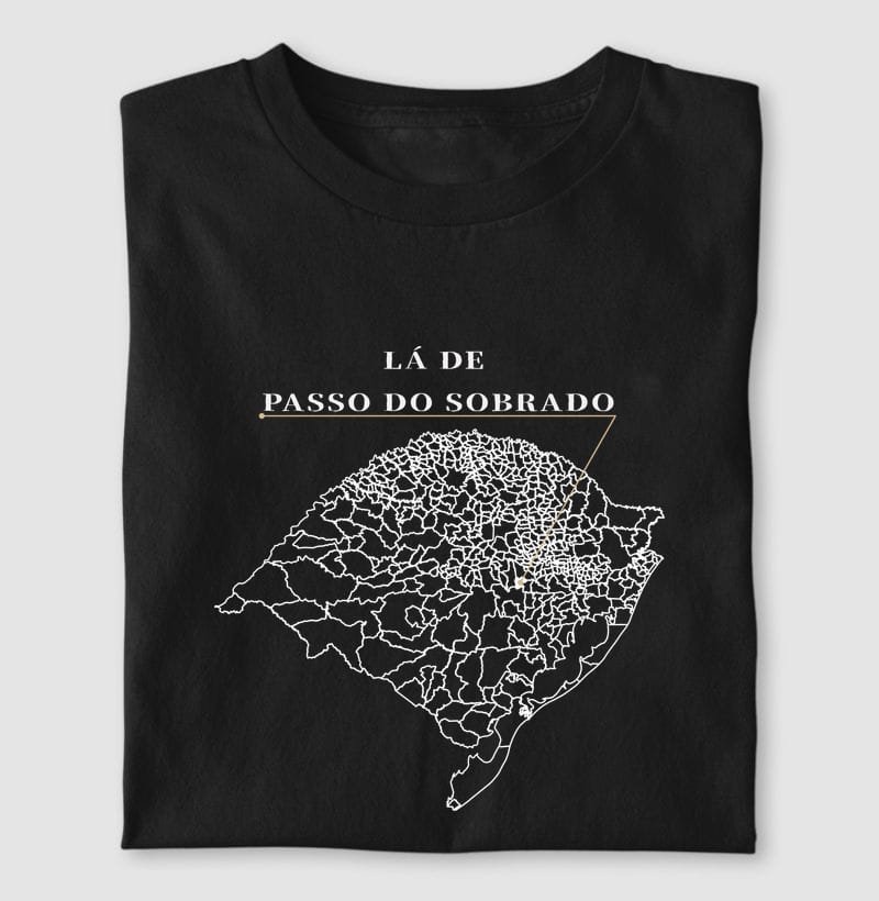 Camiseta Ponto de Origem de Passo do Sobrado