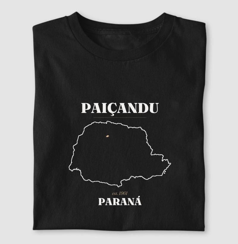 Camiseta Legado de Paiçandu
