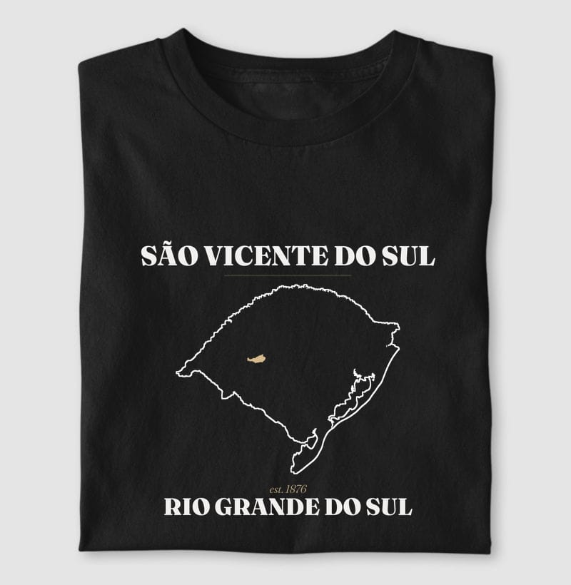 Camiseta Legado de São Vicente do Sul