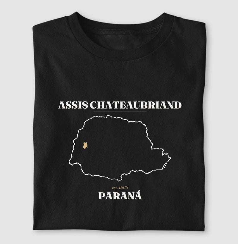 Camiseta Legado de Assis Chateaubriand