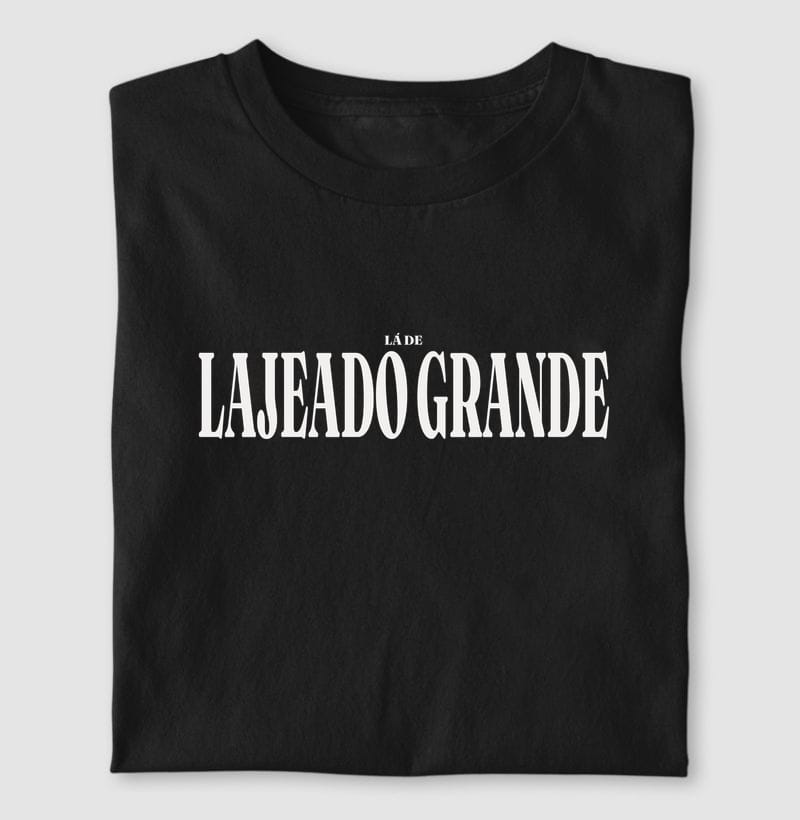 Camiseta Tipografia de Lajeado Grande