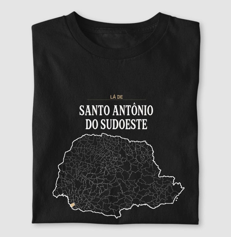 Camiseta Território de Santo Antônio do Sudoeste