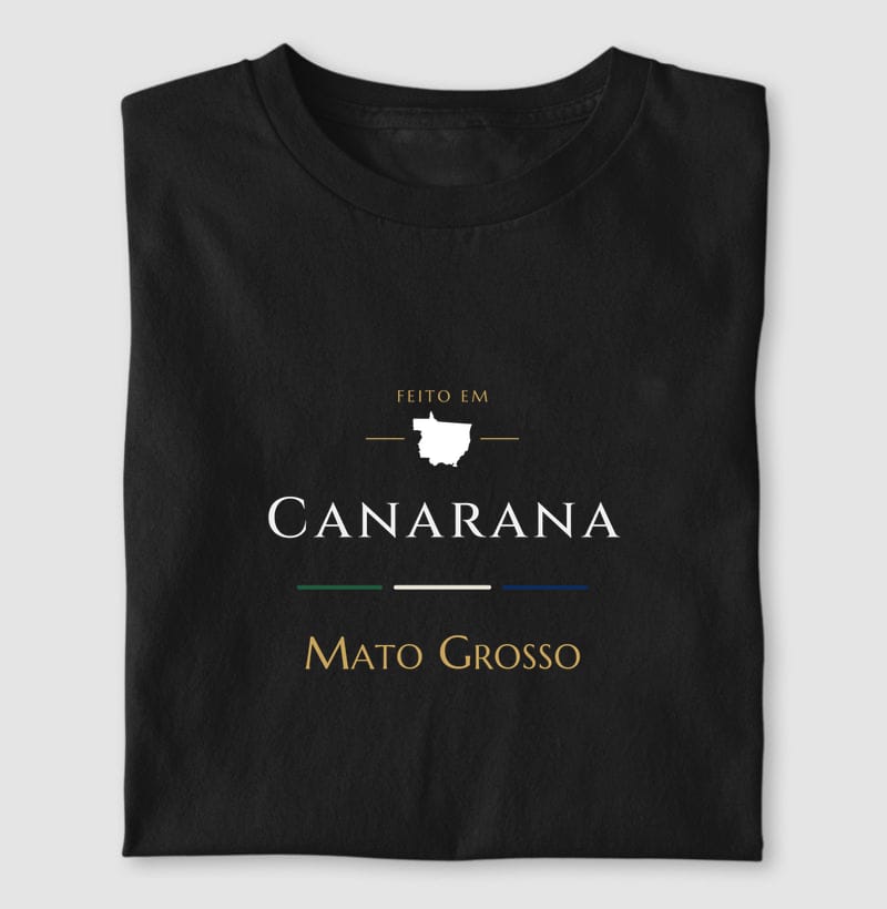 Feito em, Canarana · MT