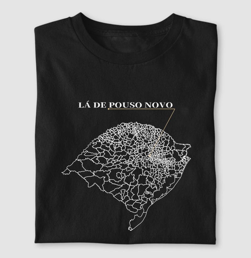 Camiseta Ponto de Origem de Pouso Novo
