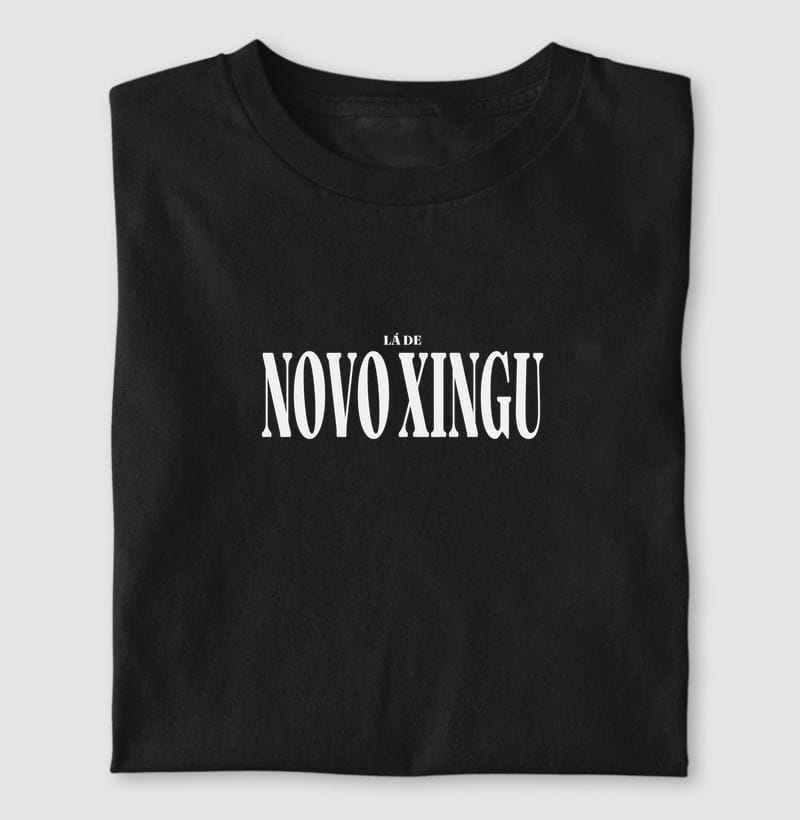 Camiseta Tipografia de Novo Xingu