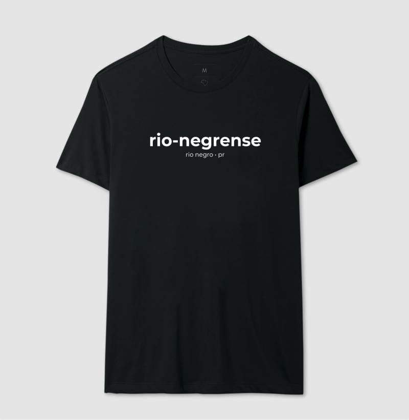 Camiseta Gentílico de Rio Negro