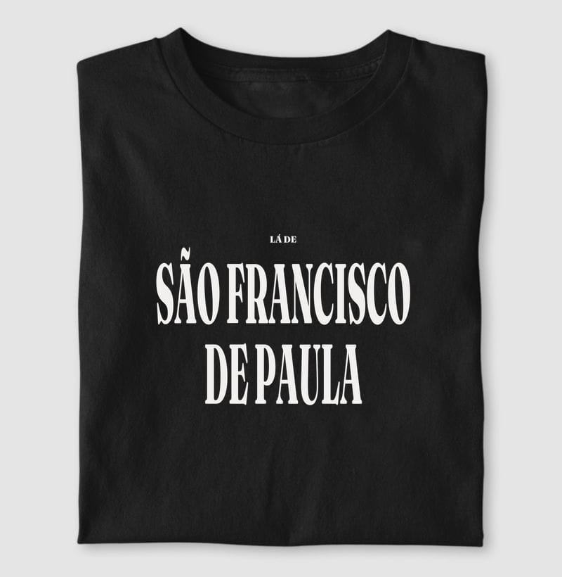 Camiseta Tipografia de São Francisco de Paula