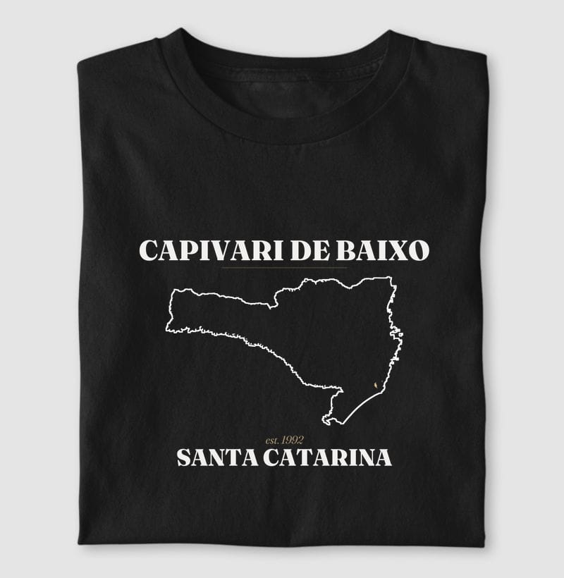 Camiseta Legado de Capivari de Baixo