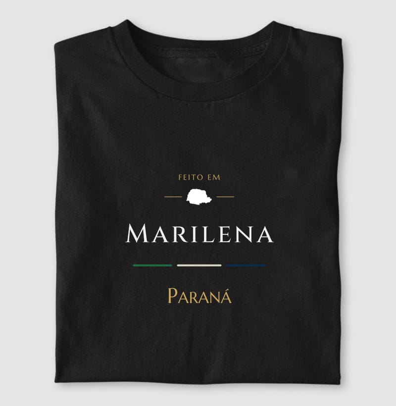 Camiseta Feito em de Marilena