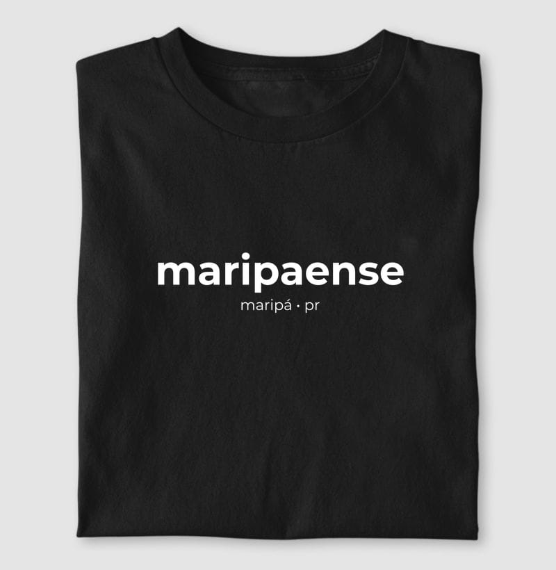 Camiseta Gentílico de Maripá