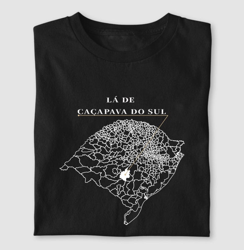 Camiseta Ponto de Origem de Caçapava do Sul