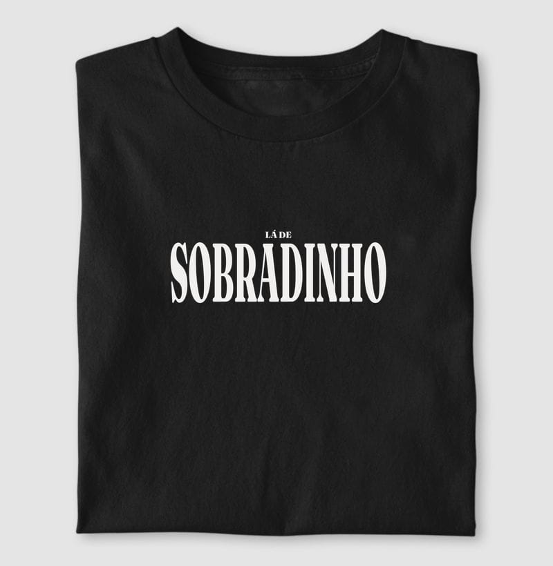 Camiseta Tipografia de Sobradinho