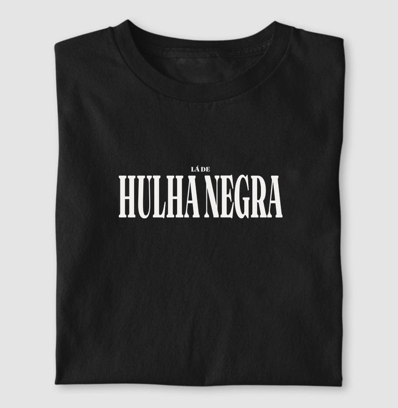 Camiseta Tipografia de Hulha Negra