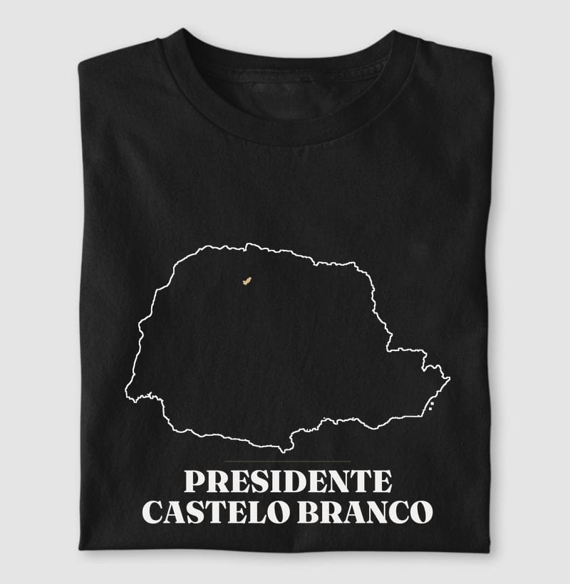 Camiseta Traço de Presidente Castelo Branco