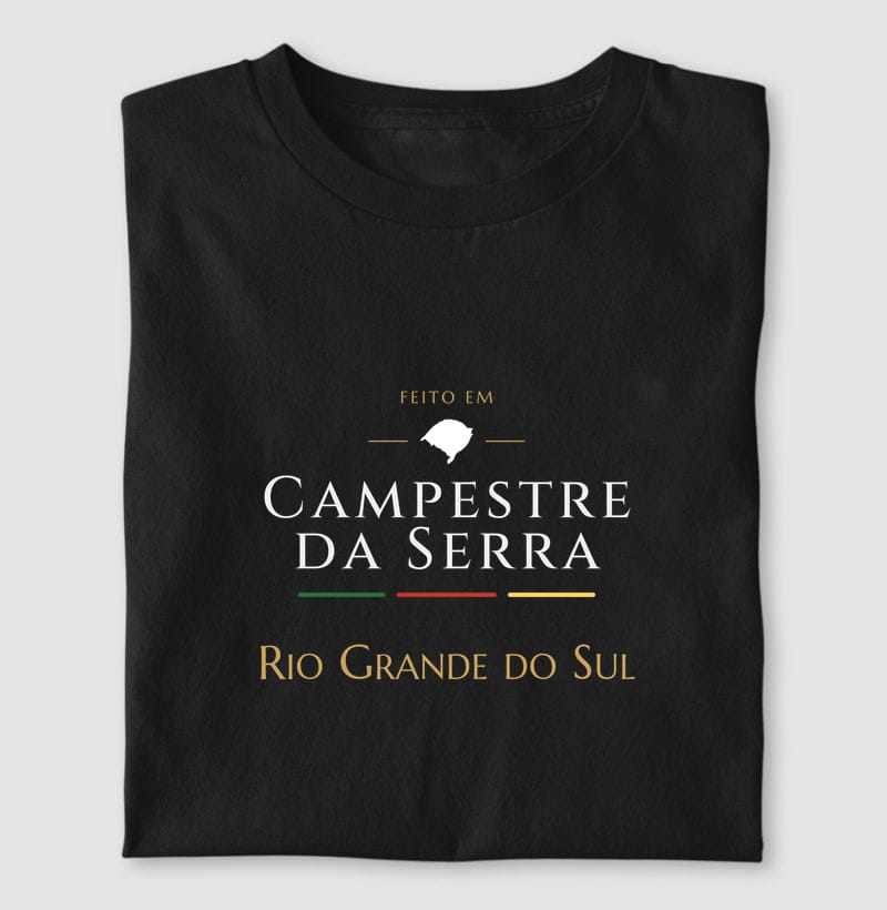 Camiseta Feito em de Campestre da Serra
