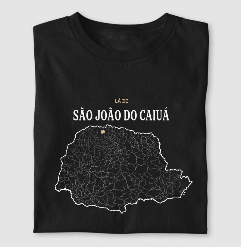 Camiseta Território de São João do Caiuá