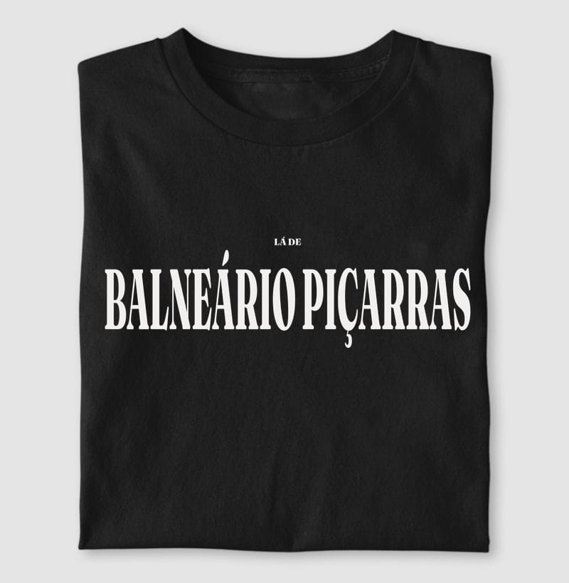 Camiseta Tipografia de Balneário Piçarras