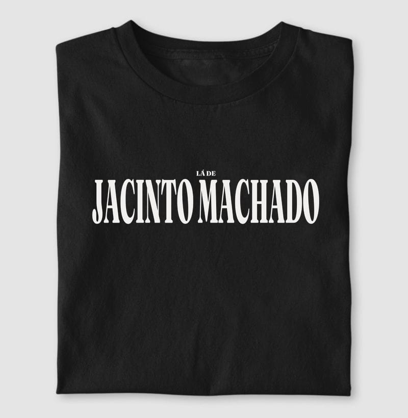 Camiseta Tipografia de Jacinto Machado