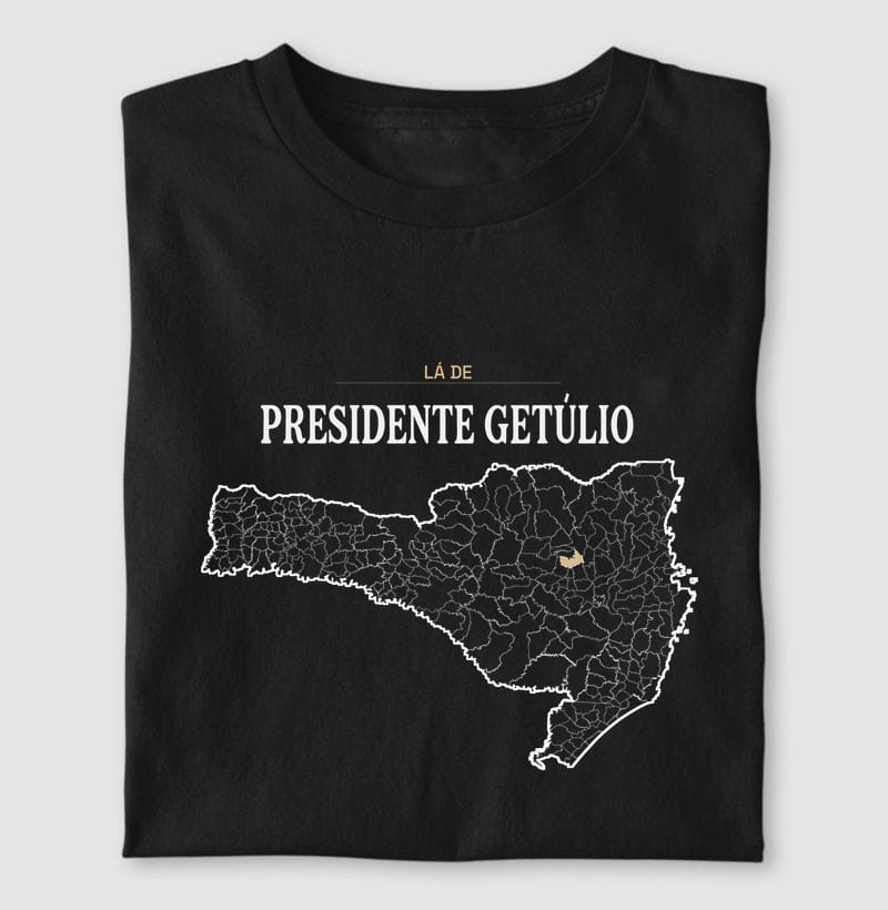 Camiseta Território de Presidente Getúlio