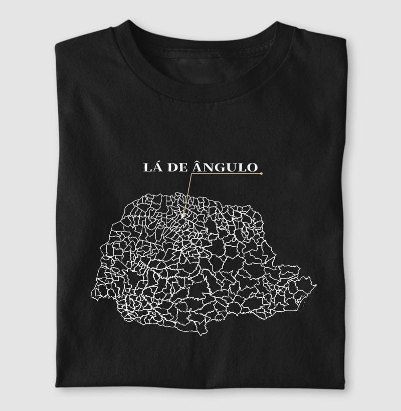 Camiseta Ponto de Origem de Ângulo