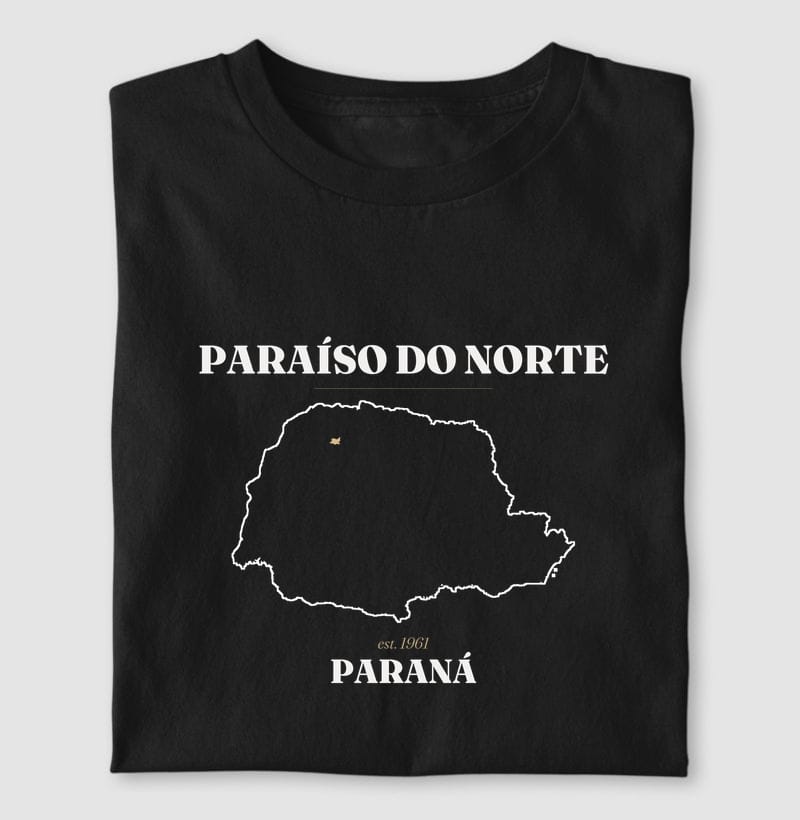 Camiseta Legado de Paraíso do Norte