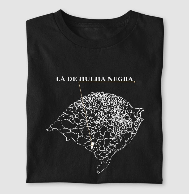Camiseta Ponto de Origem de Hulha Negra