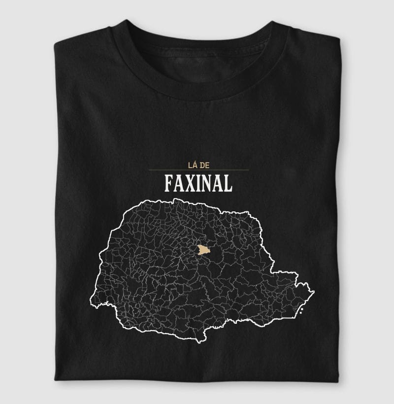 Camiseta Território de Faxinal