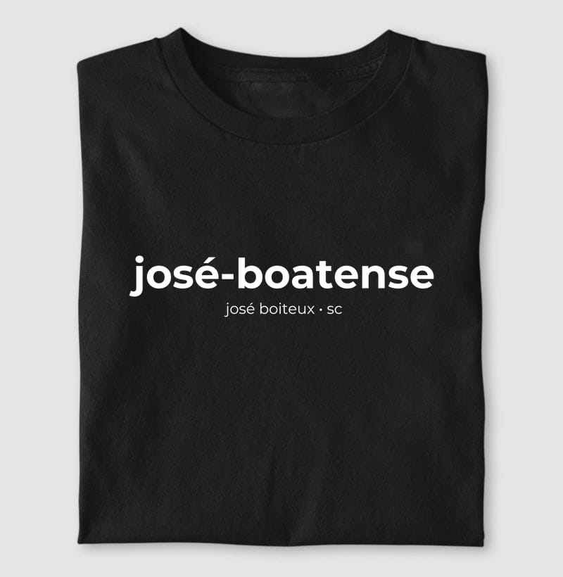 Camiseta Gentílico de José Boiteux