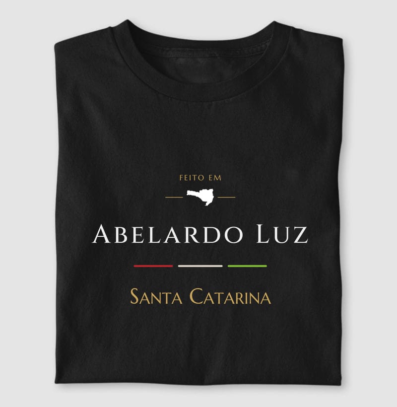 Camiseta Feito em de Abelardo Luz