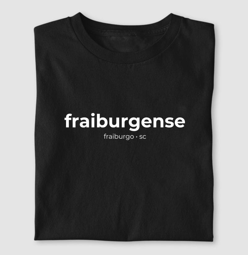 Camiseta Gentílico de Fraiburgo