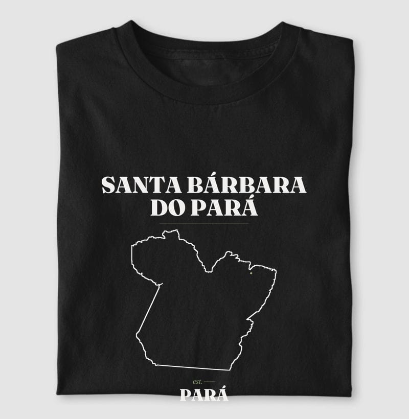 Camiseta Legado de Santa Bárbara do Pará
