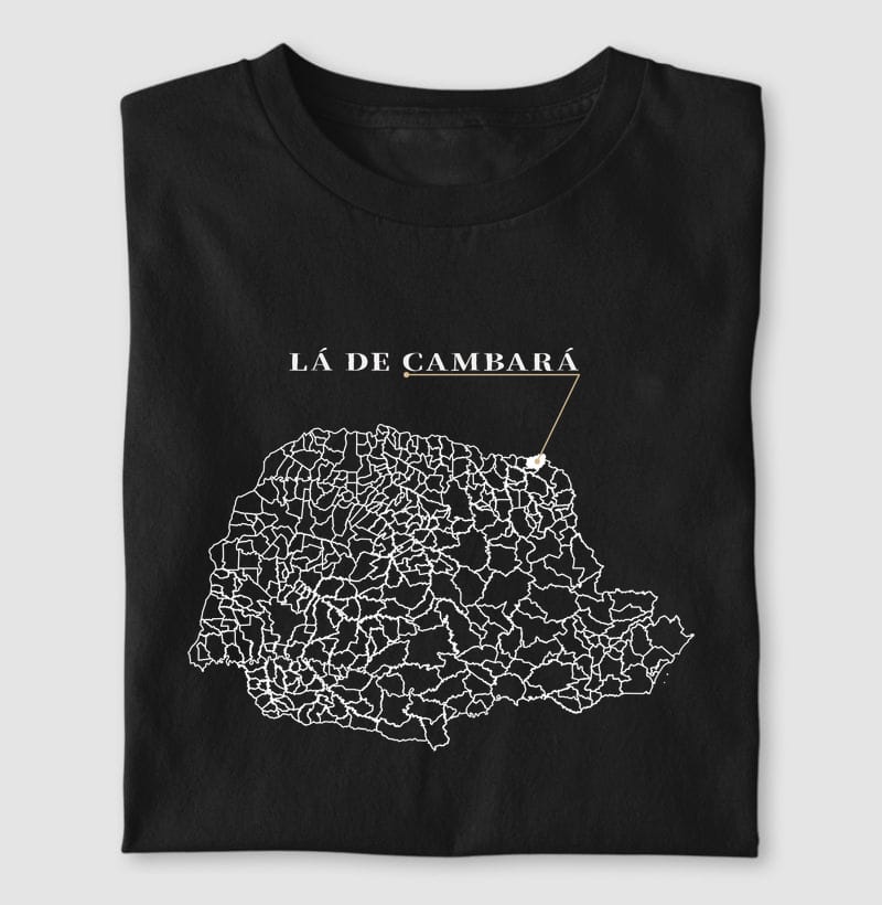 Camiseta Ponto de Origem de Cambará