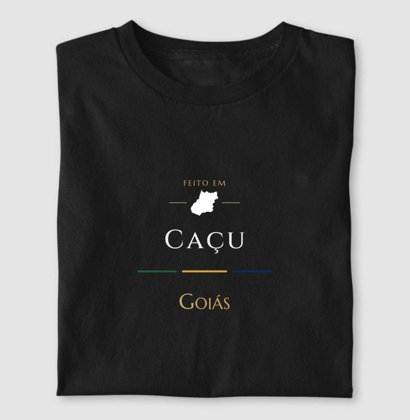 Camiseta Feito em de Caçu