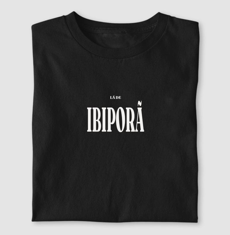 Camiseta Tipografia de Ibiporã