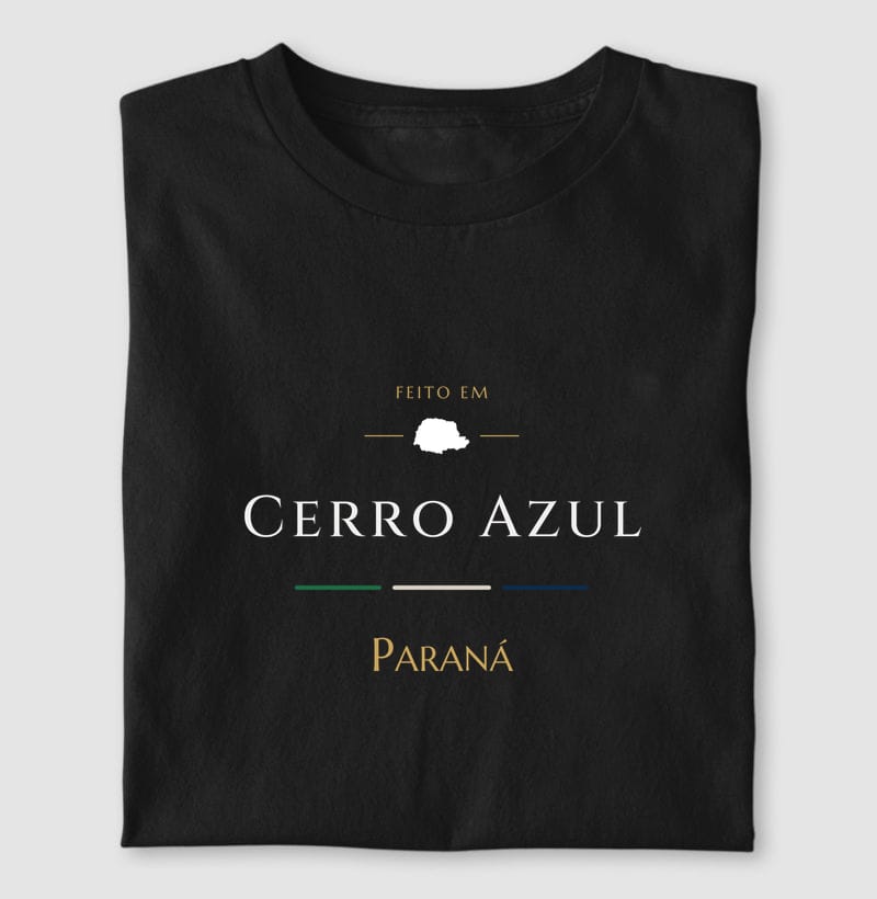 Camiseta Feito em de Cerro Azul