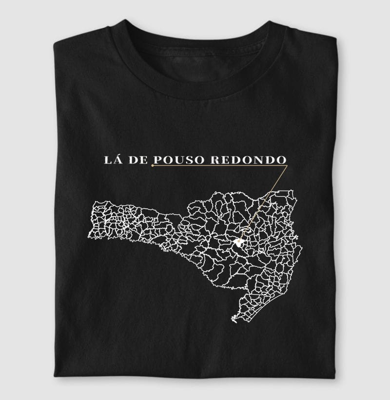 Camiseta Ponto de Origem de Pouso Redondo