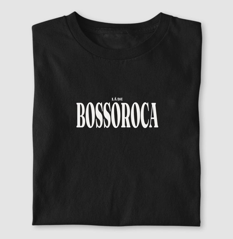 Camiseta Tipografia de Bossoroca