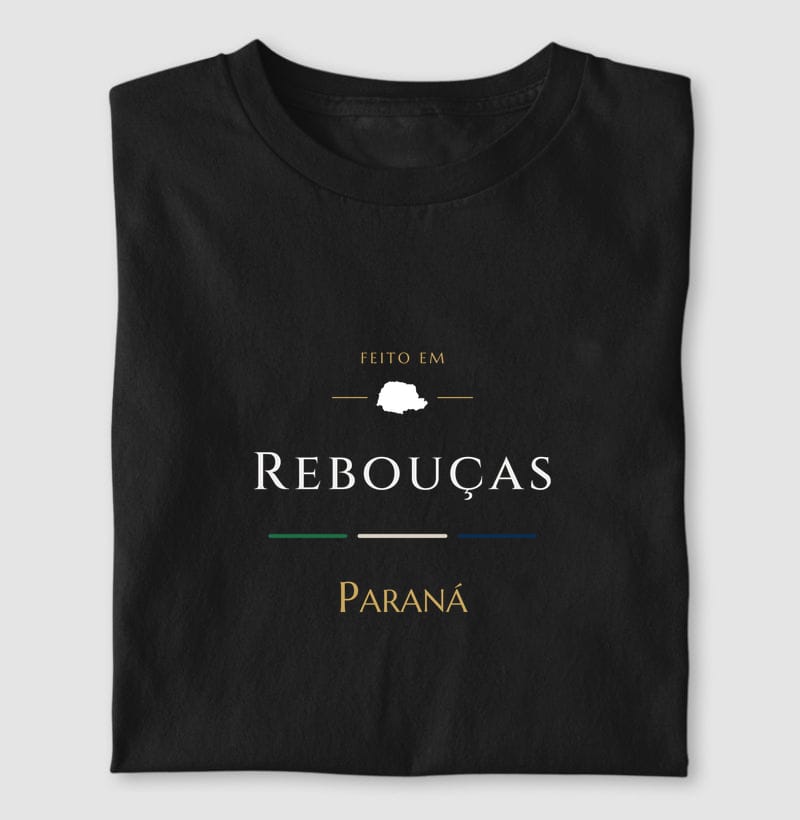 Camiseta Feito em de Rebouças