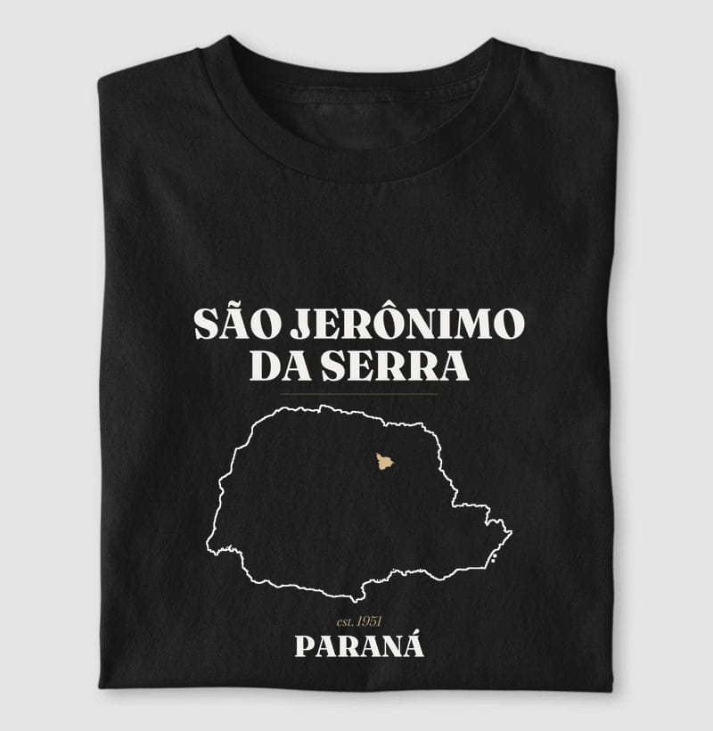 Camiseta Legado de São Jerônimo da Serra
