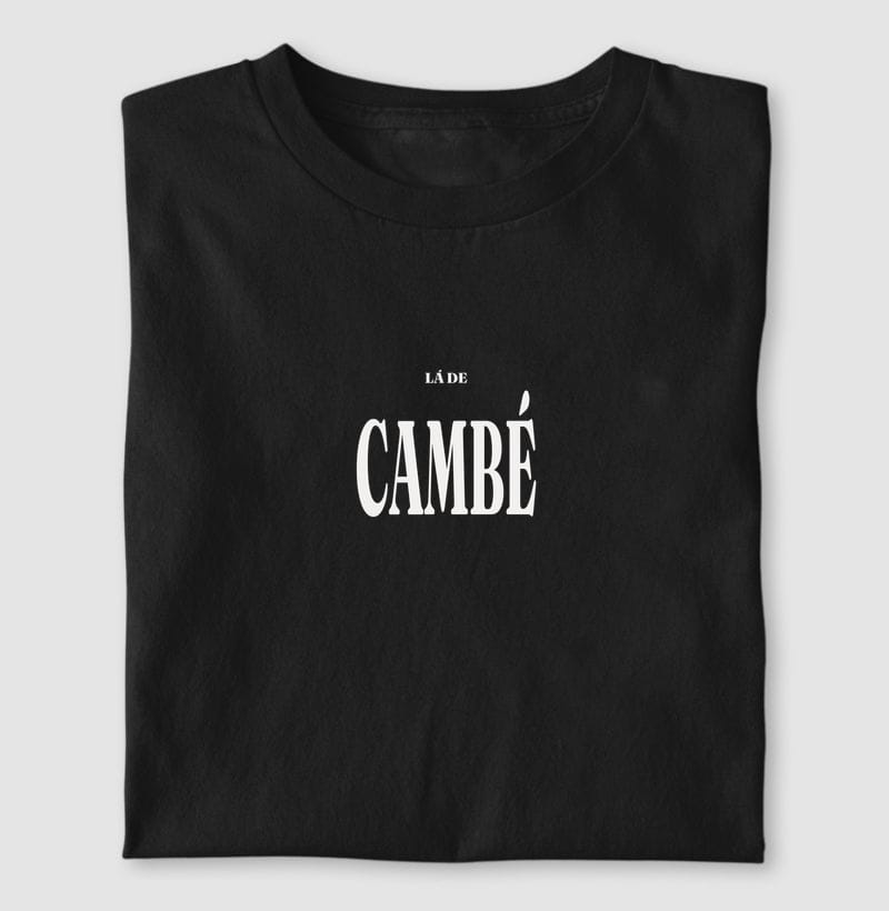Camiseta Tipografia de Cambé